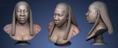 3D model Tarana Burke (STL)